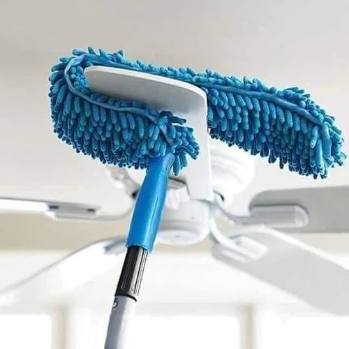 Bendable Microfiber Duster – Flexible Fan, Car & Home Cleaning Brush