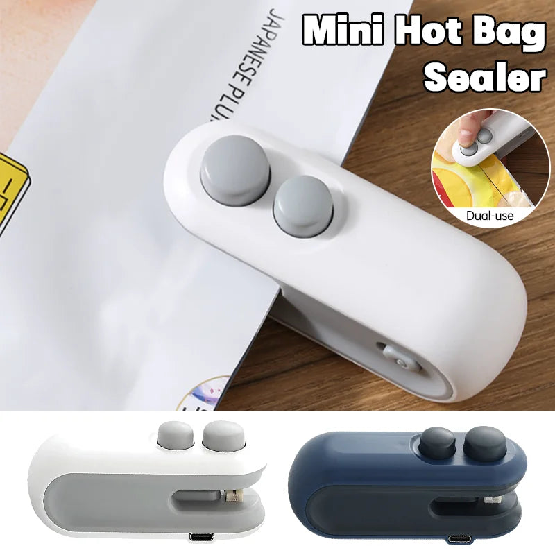Kitchen Upgrade Kit – Mini Sealer, Food Steamer & Silicone Roti Mat Set