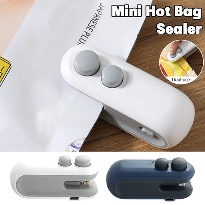 Kitchen Upgrade Kit – Mini Sealer, Food Steamer & Silicone Roti Mat Set