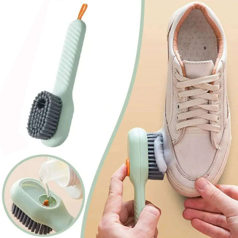 Bath & Self Care Kit – Silicone Bath Brush, Shoe Brush & Self Cleaning Brush Set