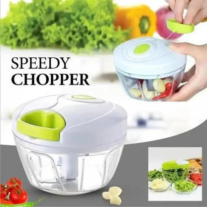 Kitchen Essentials Kit – Oil Spray Bottle, Speedy Chopper, Knife Sharpener & Egg Beater Set