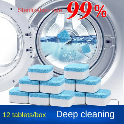 Cleaning Essentials Kit – 12 Washing Machine Tablets, 10 Wire Cleaning Gloves, Wire Cleaning Cloth & Mini Mop
