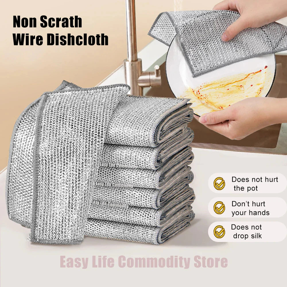 Cleaning Essentials Kit – 12 Washing Machine Tablets, 10 Wire Cleaning Gloves, Wire Cleaning Cloth & Mini Mop