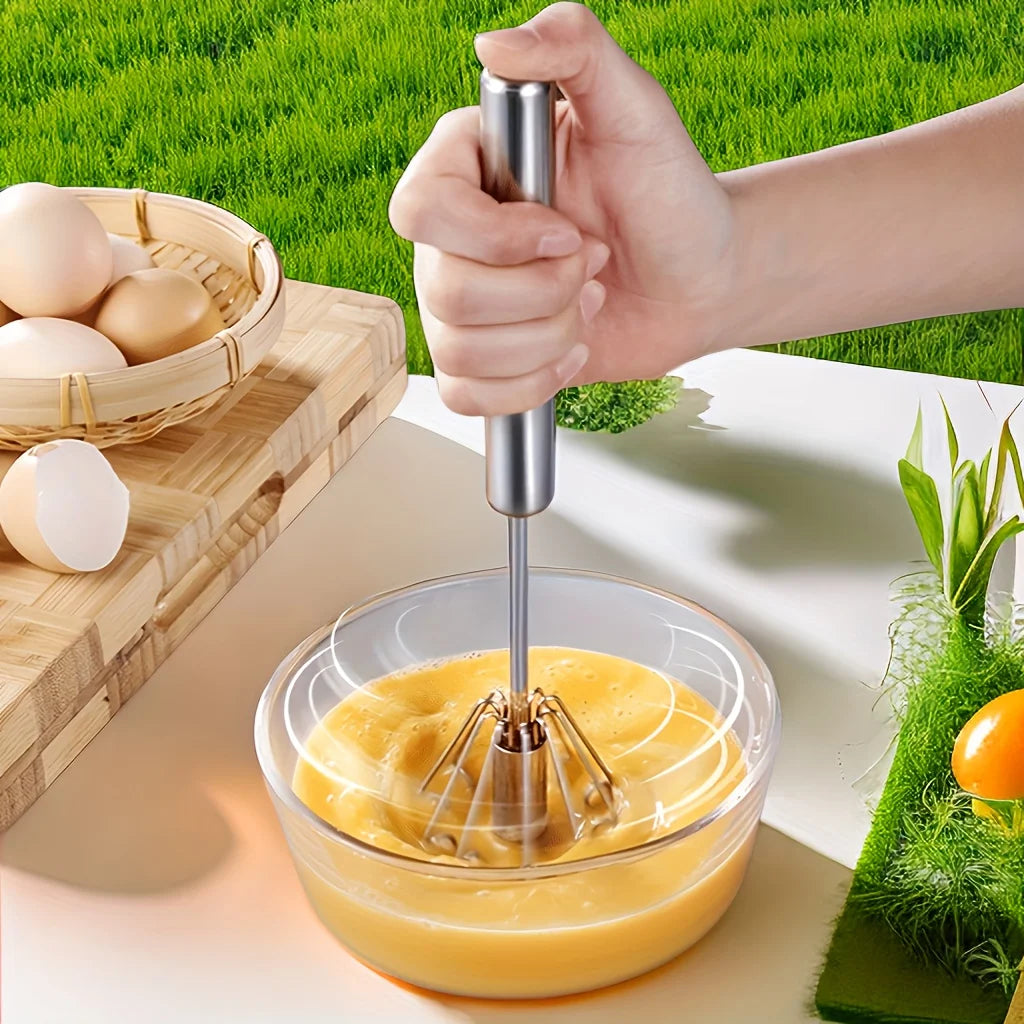 Kitchen Essentials Kit – Oil Spray Bottle, Speedy Chopper, Knife Sharpener & Egg Beater Set