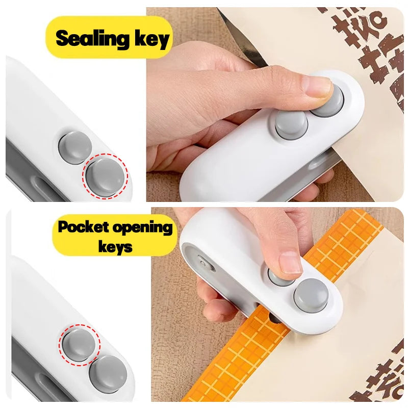 Kitchen Upgrade Kit – Mini Sealer, Food Steamer & Silicone Roti Mat Set