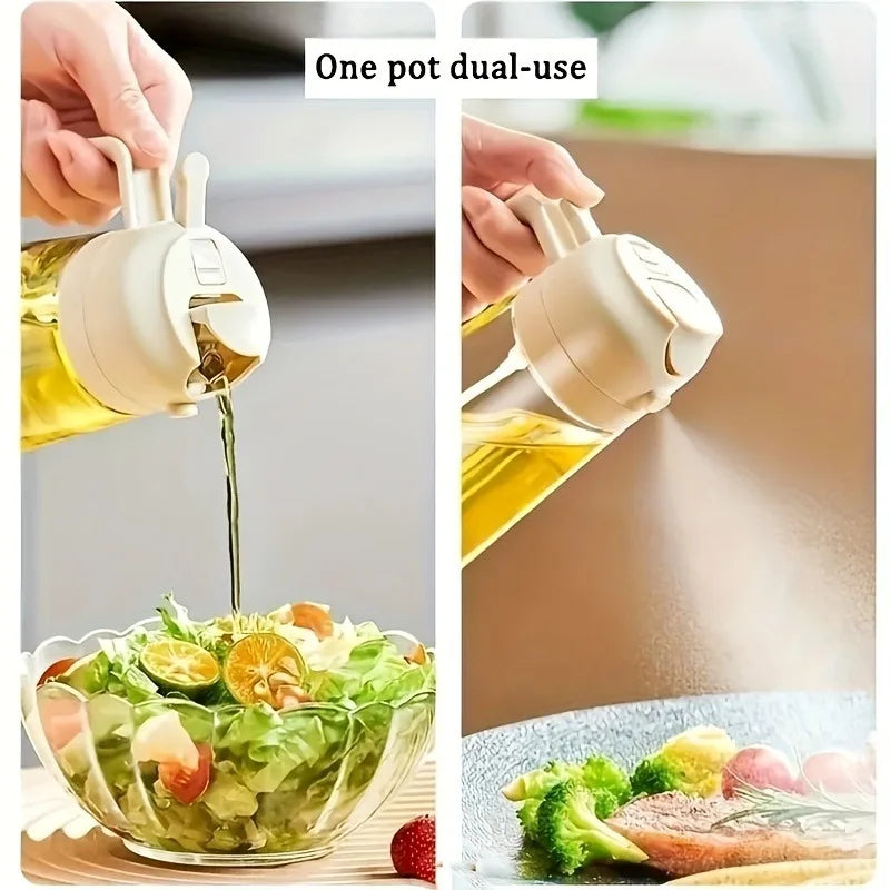 Kitchen Essentials Kit – Oil Spray Bottle, Speedy Chopper, Knife Sharpener & Egg Beater Set