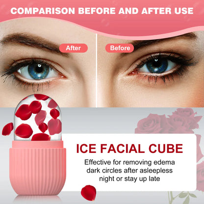 Beauty & Self Care Kit – Facial Massager, Ice Roller & Scalp Massager Set