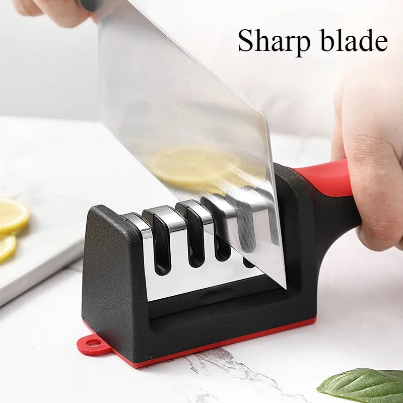 Kitchen Essentials Kit – Oil Spray Bottle, Speedy Chopper, Knife Sharpener & Egg Beater Set