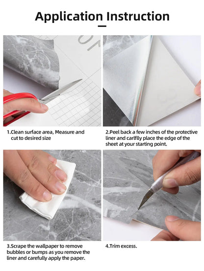 Home Makeover Kit – Marble Sheet, Golden Foil Sheet & Waterproof Sealing Tape