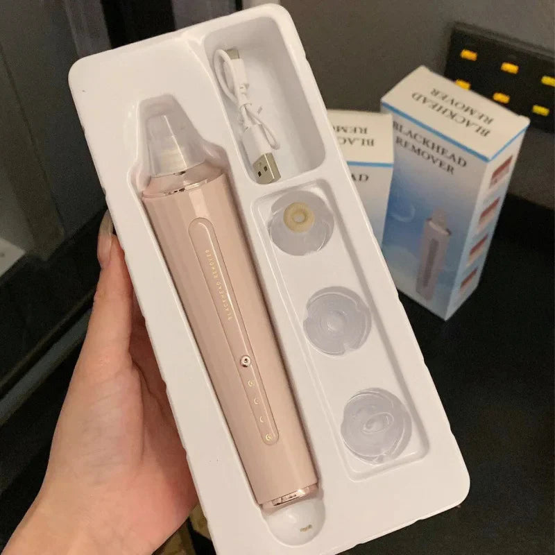 Rechargeable Facial Pore Cleaner & Blackhead Remover Vacuum – Deep Pore Cleaning