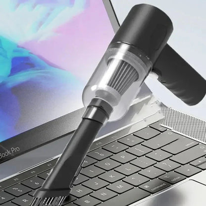 Portable Wireless Car Vacuum Cleaner – 3-In-1 Cordless Mini Vacuum & Blower