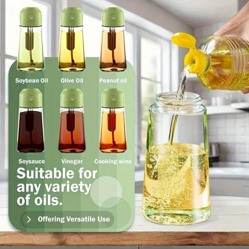 Kitchen Essentials Kit – Oil Spray Bottle, Speedy Chopper, Knife Sharpener & Egg Beater Set