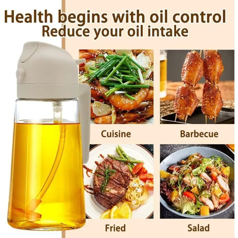 Kitchen Essentials Kit – Oil Spray Bottle, Speedy Chopper, Knife Sharpener & Egg Beater Set