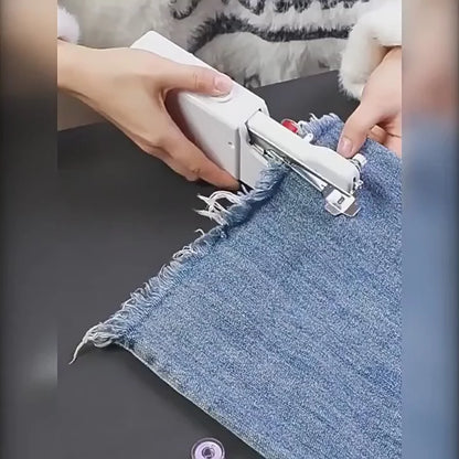 Handheld Sewing Machine – Portable Mini Stitch Machine For Clothes & Fabric Repairs