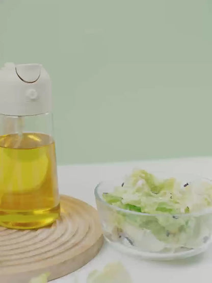 Kitchen Essentials Kit – Oil Spray Bottle, Speedy Chopper, Knife Sharpener & Egg Beater Set
