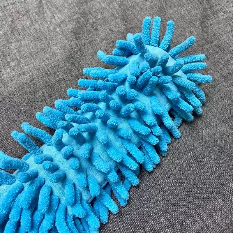 Bendable Microfiber Duster – Flexible Fan, Car & Home Cleaning Brush