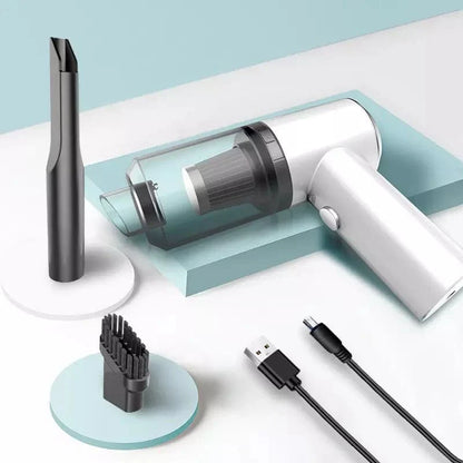 Portable Wireless Car Vacuum Cleaner – 3-In-1 Cordless Mini Vacuum & Blower