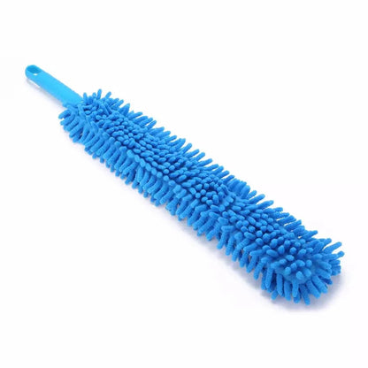 Bendable Microfiber Duster – Flexible Fan, Car & Home Cleaning Brush