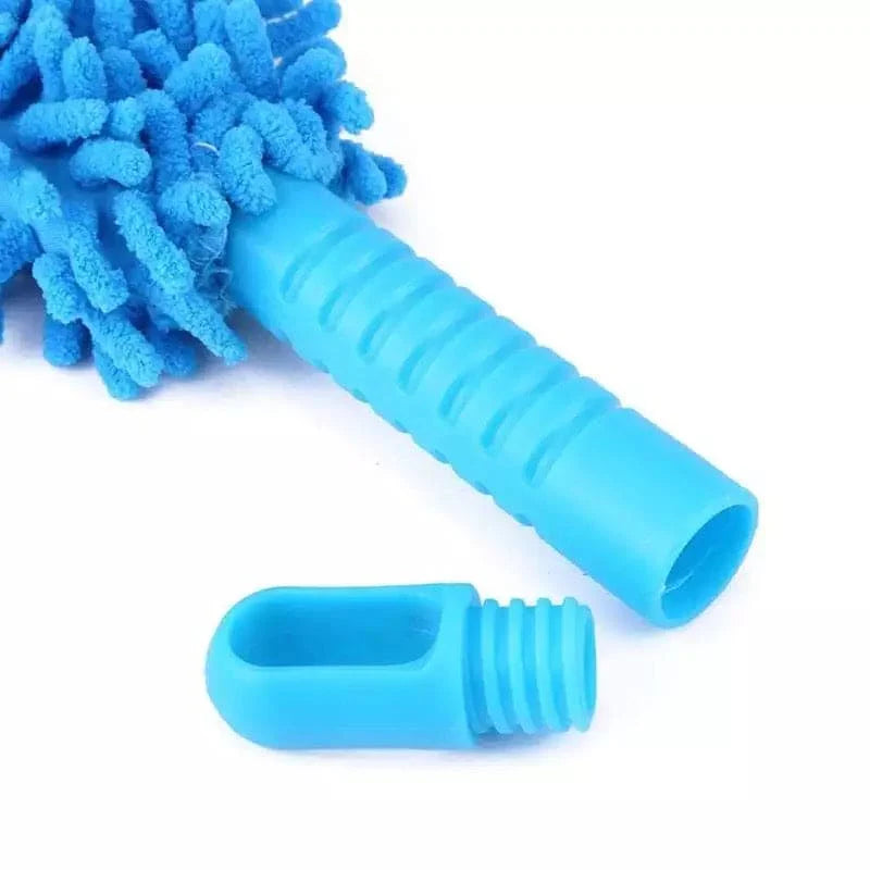 Bendable Microfiber Duster – Flexible Fan, Car & Home Cleaning Brush