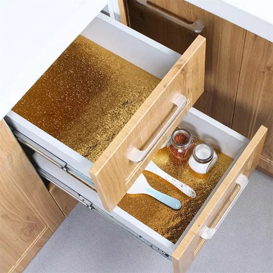 Home Makeover Kit – Marble Sheet, Golden Foil Sheet & Waterproof Sealing Tape
