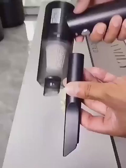 Portable Wireless Car Vacuum Cleaner – 3-In-1 Cordless Mini Vacuum & Blower