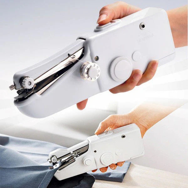 Handheld Sewing Machine, Portable Handy Stitch Machine, Mini Needle Cordless Clothes Fabric Sewing Machine, Stapler Sewing Machine, Portable Sewing Machine for Home Tailoring, Handheld Sewing Machine for Beginners